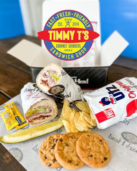 TIMMY T’S SANDWICH SHOP .